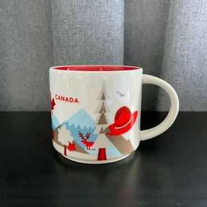 Starbucks You Are Here Collection Canada 2015 Coffee Tea Mug - 14 oz